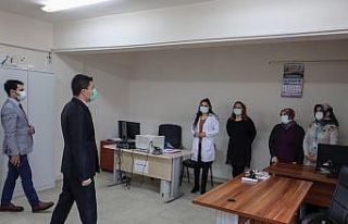 Silvan Kaymakamı Öztürk, İlçe Sağlık Müdürü...