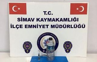 Simav’da uyuşturucu operasyonu