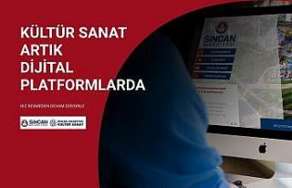 Sincan Belediyesinden dijital ortamda sergi ve tiyatro...
