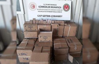 Sınırda 4 milyon 500 bin adet sigara kağıdı yakalandı