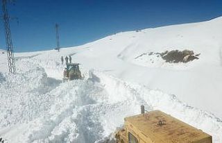 Şırnak’ta kar kalınlığı 5 metreye ulaştı