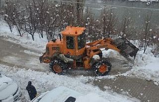 Şırnak’ta kar yağışı nedeniyle kapanan köy...