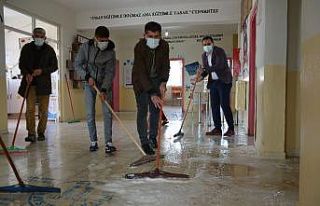 Şırnak’taki köy okullarında yüz yüze eğitim...