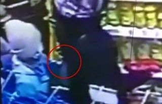 Şişli’deki yaşı küçük hırsız kamerada
