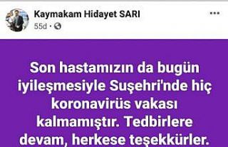 Sivas’ın 25 bin nüfuslu ilçesinde Covid-19 vakaları...