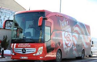 Sivasspor, Ankara’ya gitti