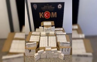 Sivas’ta 140 bin adet gümrük kaçağı makaron...