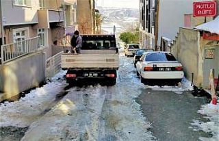 Süleymanpaşa Belediyesi 24 saat karla mücadele...