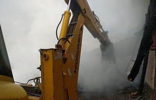 Sungurlu’da yangın