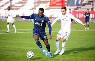 Süper Lig: A.Hatayspor: 0 - Fenerbahçe: 1 (İlk...