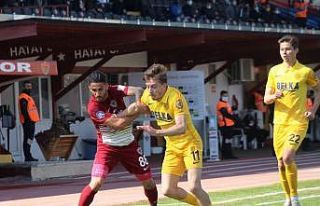 Süper Lig: A.Hatayspor: 1 - MKE Ankaragücü: 1 (İlk...