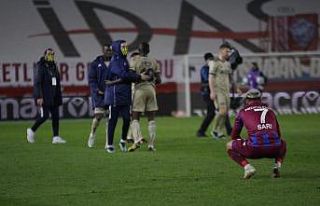 Süper Lig: Trabzonspor: 0- Fenerbahçe: 1 (Maç sonucu)