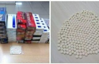 Şüphe üzerine durdurulan araçta uyuşturucu hap...