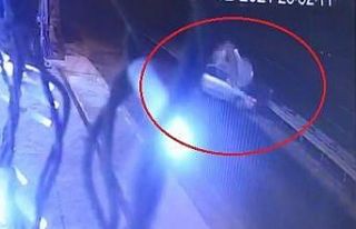 Sürücünün öldüğü kaza güvenlik kamerasına...