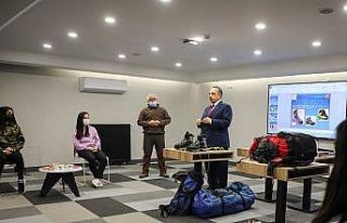 Talas Belediyesi’nden gençlere dağcılık eğitimi