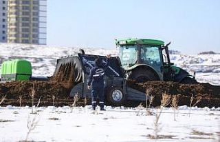 Talas’ta doğaya organik uygulama