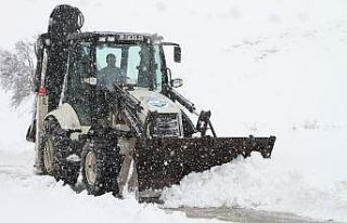Talas’ta kış çalışmaları aralıksız devam...