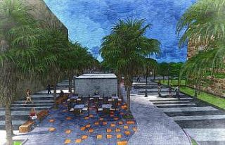 Tarihi Barbaros Bulvarı’na yeşil dokunuş