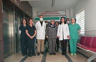 Taş şikayetiyle hastaneye geldi, 30 santimlik safra...