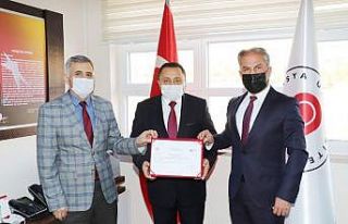 Taşova Yüksekokulu’na ’Sıfır Atık Yetki Belgesi’