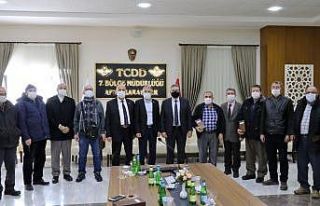 TCDD 7. Bölge Müdürlüğü emekli olan personellere...