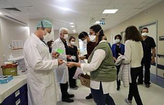 TED Ankara Koleji’nden, sağlık çalışanlarına...