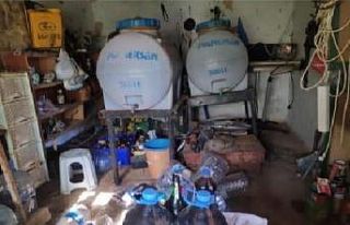 Tekirdağ’da bin 155 litre kaçak içki ele geçirildi