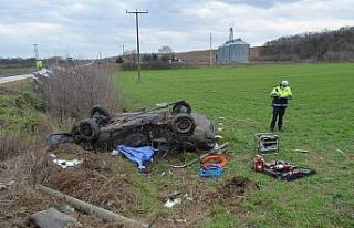 Tekirdağ’da feci kaza: 2 ölü, 4 yaralı