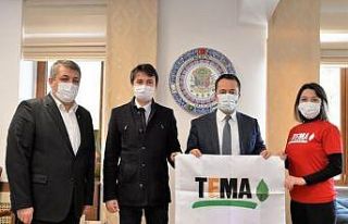 TEMA’dan Vali Şentürk’e ziyaret