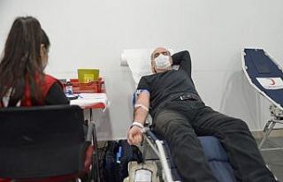 Tepebaşı personelinden kan bağışı