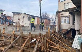 Terzialan Belediyesi yaraları sarıyor