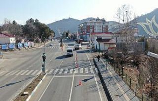 Tunceli’de trafik ekiplerinden drone ile denetim