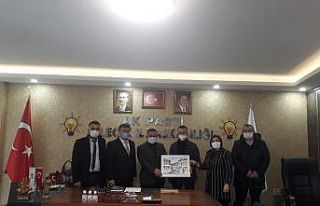 Türk İş Sendikasından AK Parti’ye ziyaret