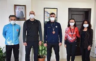 Türkiye dereceleri elden milli atletizmciler hedef...