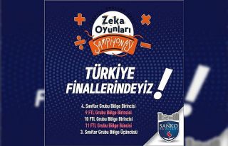 Türkiye okullararası zeka oyunları şampiyonası...