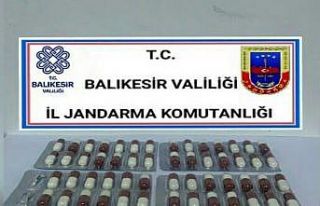 Uyuşturucu hap ele geçirildi