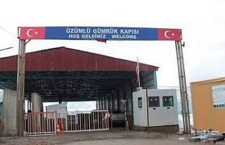 Üzümlü Sınır Kapısı’nda hummalı çalışma