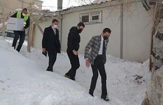 Vali Akbıyık’ın talimatıyla ev ziyaretleri sürüyor