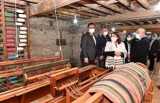 Vali Ali Fuat Atik, Tavas’ta incelemelerde bulundu