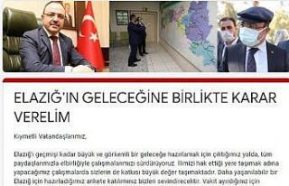 Vali Erkaya Yırık’tan "Elazığ’ın geleceğine...