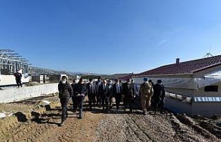 Vali Karadeniz, Kırkağaç ilçesinde incelemelerde...