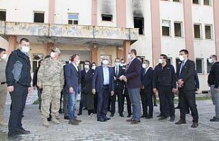 Vali Karaloğlu, Bismil’de yapımı devam eden projeleri...