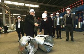 Vali Masatlı, OSB’deki firmaları inceledi