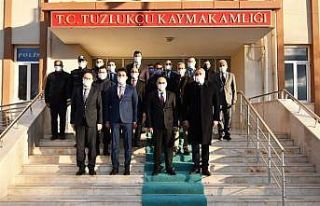 Vali Özkan Tuzlukçu ilçesini ziyaret etti