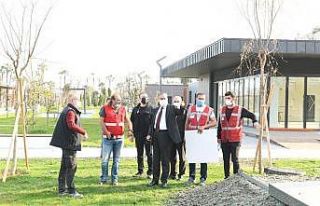 Vali Su, Millet Bahçesi çalışmalarını inceledi