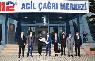 Vali Yazıcı: "112 hayat kurtaran bir kurum"