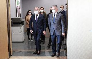 Vali Yazıcı ve Başkan Böcek Antalya’yı konuştu