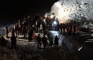 Van-Bahçesaray karayolundaki çığ felaketinin 1....