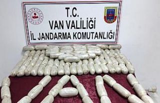 Van’da 68 kilogram eroin ele geçirildi