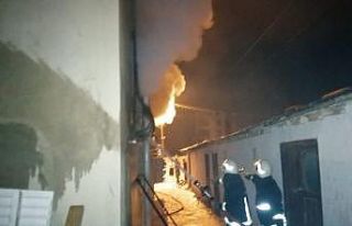 Van’da korkutan yangın